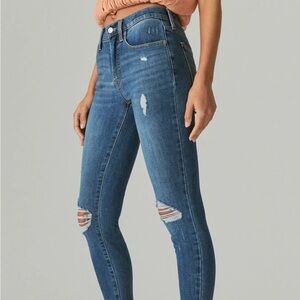 Lucky Brand High Rise Skinny Jeans
